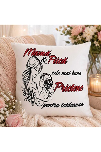 OEM Perna Personalizata Cadou Mama&Fiica, 40x40 cm