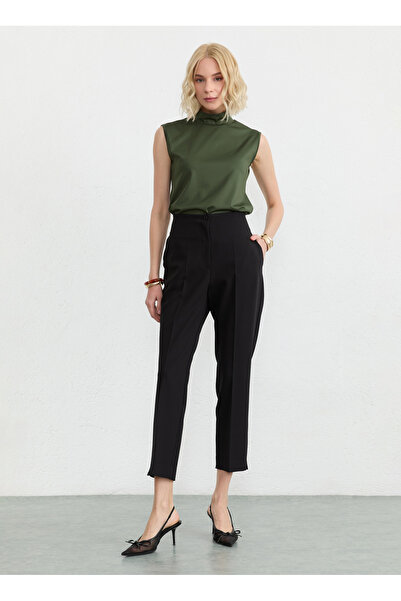 Selen Siyah Kadın Pantolon 26YSL5581