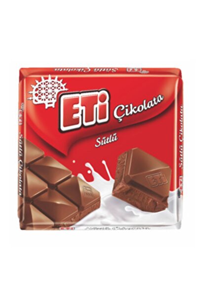 Eti Sütlü Kare Çikolata 65 G * 10 Adet