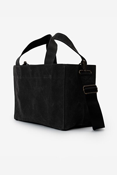 Goo Leather Goods Kanvas Askılı Günlük Kullanım Omuz Ve El Çantası Tote Bag -...