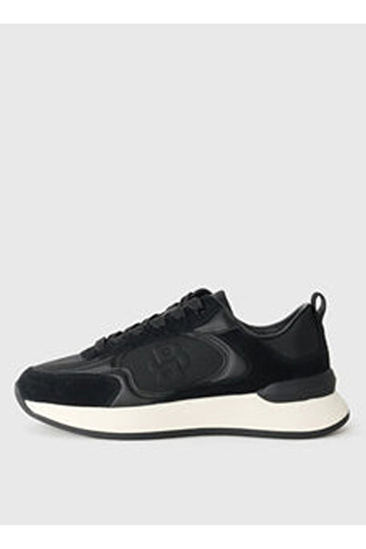 BOSS Siyah Kadın Deri Sneaker 50557824001