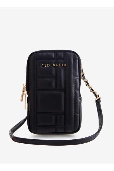 Ted Baker Siyah Kapitone Telefon Çantası