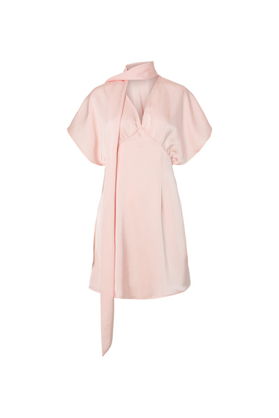 YAS. Yas Pembe Kadın V Elbise YASANNALINA SS DRESS S. - BM