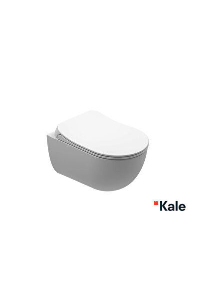 KALE Zero 2.0 Kanalsız Asma Klozet + Ultra Slim Yavaş Kapanan Klozet Kapağı (...