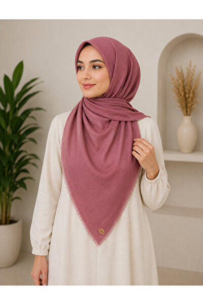 Butik Düz Yüzde 80 Pamuk Yumuşak Dokulu Yazma Eşarp