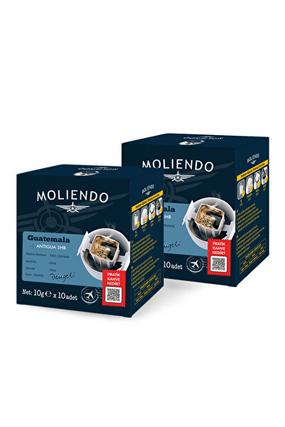 Moliendo Finest Coffee Guatemala Antigua Pratik Filtre Kahve Avantaj Paketi 2...