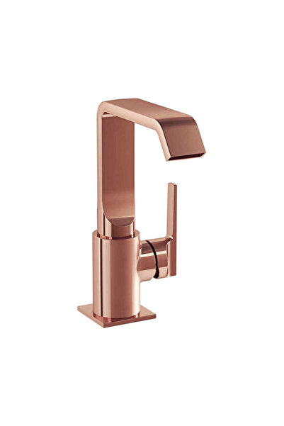 VitrA Suit A4276529 Washbasin Faucet, Soft Copper (Shiny)