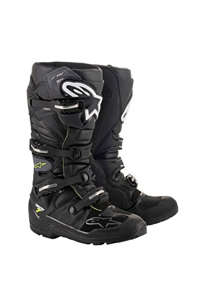 Alpinestars TECH 7 Enduro DryStar Motosiklet Botu Siyah Gri
