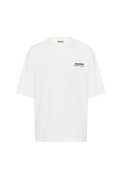 S13 Store Nakış İşlemeli Oversize Tişört