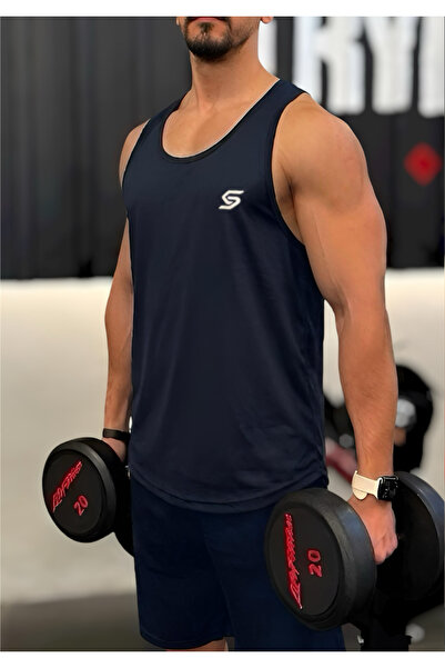 Sapeur Men's Athlete Tank Top - Breathable Fit Cut, Gym & Fitness Tanktop