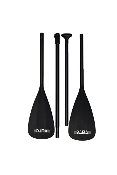 DAMA Çift Taraflı Siyah Paddle Board Küreği – Ayarlanabilir SUP Kürek