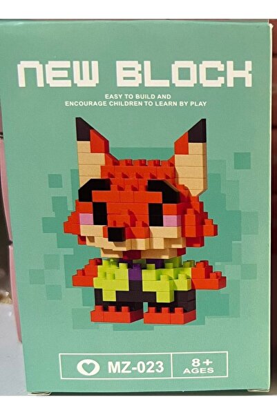 Bricks Zootropolis Nick Yapboz 3D Puzzle kutulu gönderilir