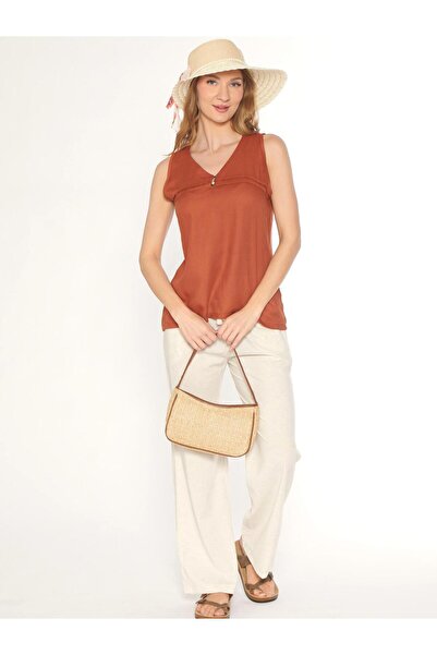 FLZ Women's Woven Viscose Sleeveless Pajama Set – 100% Viscose Summer Comfort...
