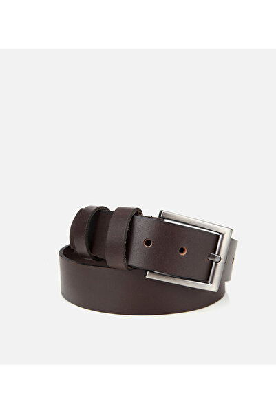 Hotiç Men's Leather Brown Belt