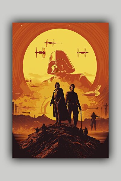 Luna Marissa Ρετρό αφίσα Star Wars χωρίς πλαίσιο τοίχου