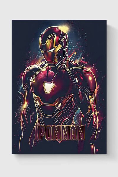 Luna Marissa Αφίσα τοίχου χωρίς πλαίσιο Iron Man