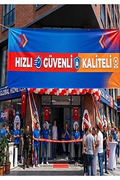 PRİME Concept REKLAM BRANDASI, AFİŞİ (VİNİL KALIN BRANDA) 100 X 200 CM (4 KÖŞ...