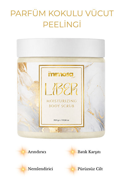 The Mimosa Care Parfüm kokulu lüks vücut peelingi