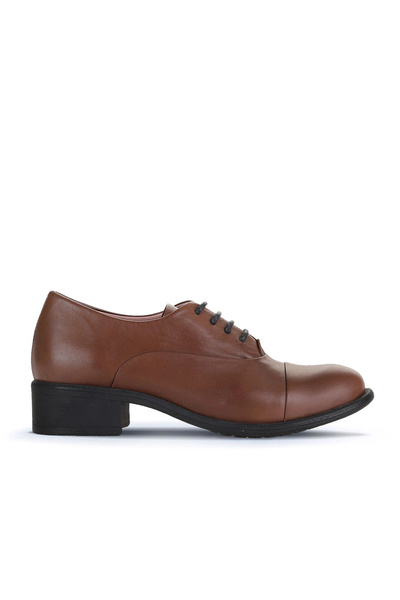 Bueno Shoes Pantofi clasici de damă din piele maro 01wz7401
