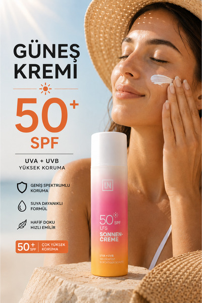 LaNaturel Sunscreen 50 SPF High Protection For All Skin Types