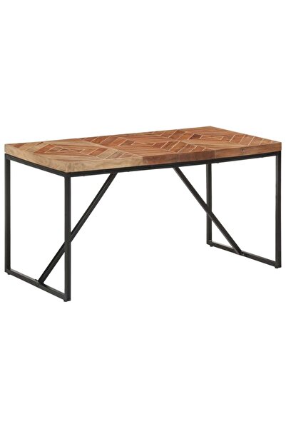 Concept Masă de bucătărie, 140x70x76 cm, lemn masiv acacia/mango