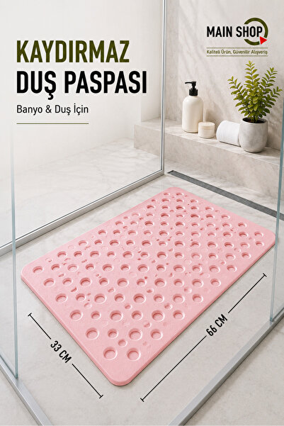 MAİN SHOP Covoraș de duș anti-alunecare 33 x 66 cm - Covoraș de baie și cadă ...