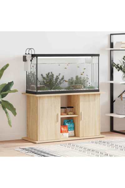 Concept Suport acvariu, stejar sonoma, 101x41x58 cm, lemn prelucrat