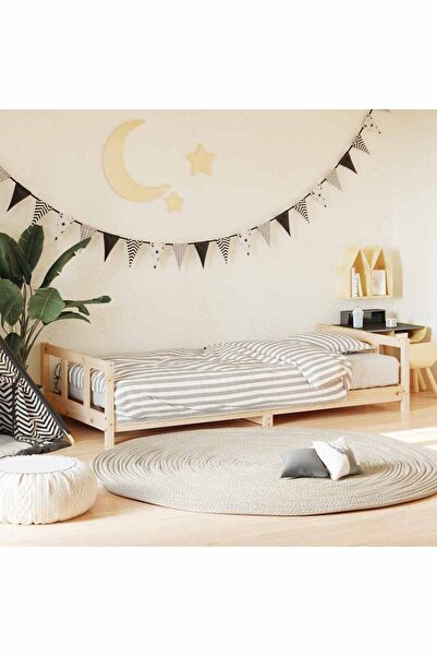 Concept Cadru pat pentru copii, 90x200 cm, lemn masiv de pin