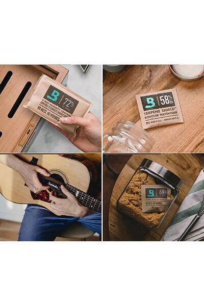 Boveda %72 8gr Kapalı Paket Puro Nemlendirici 4'lü Paket