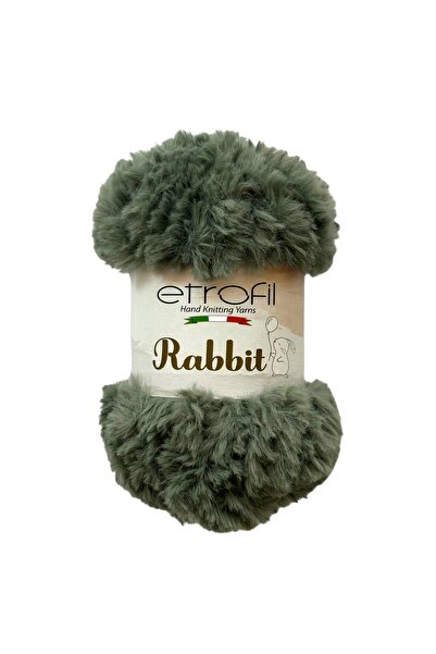 Etrofil Pređa za pletenje Rabbit, mahovina zelena, 100% poliester, 100g, 65m ...