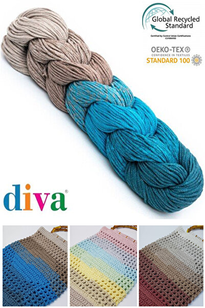 Diva İplik ديفا لاين ديفا قطن مكرامية أحجية 003