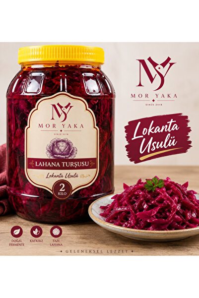 mor yaka Turşu 2 KG lokanta usulü benzeri yok