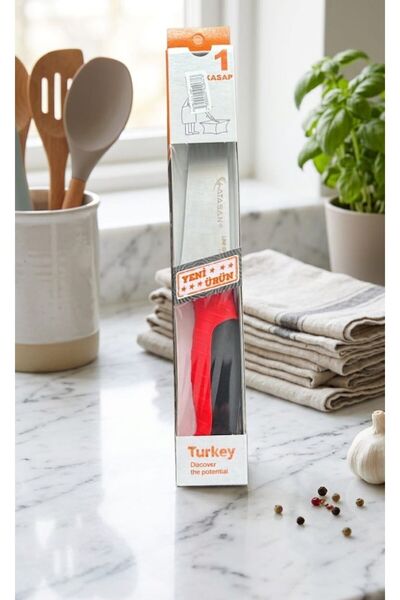 Atasan Çelik Atasan no: 1 el yapımı dövme çelik kasap bıçağı