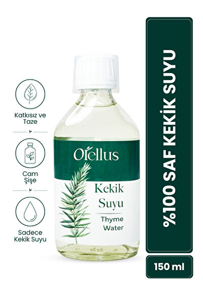 Orellus Kekik Suyu %100 Saf ve Ferahlatıcı Ağız Bakımı Suyu 150 ml