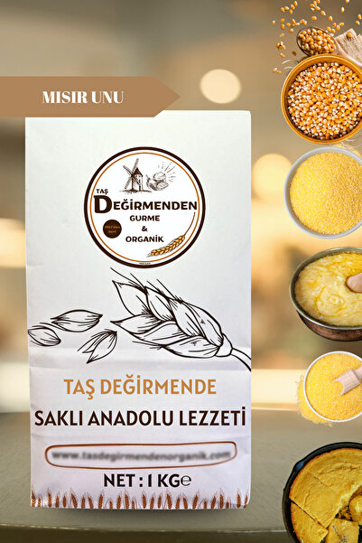 Taş Değirmenden Organik Mısır Unu - 1 Kilo