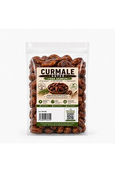 Top Ingrediente Curmale Fara Samburi Sayer – Dulci, Naturale, - 250g