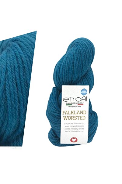 Etrofil Falkland Worsted pređa za pletenje Lagoon 100% vuna 100g 200m (74103)