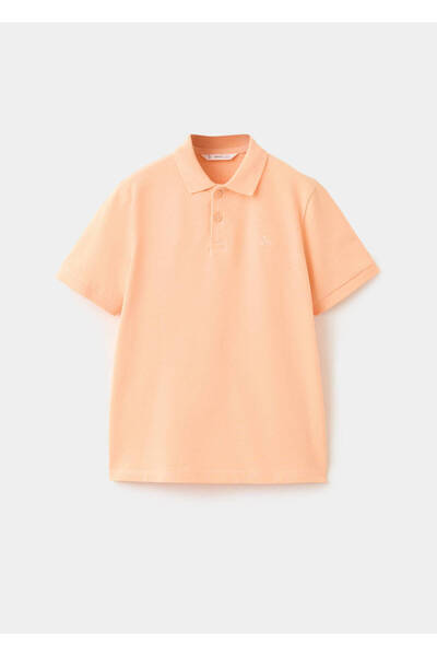 MANGO Kids Pamuklu polo gömlek
