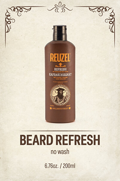 Reuzel Refresh No Rinse Beard Wash Sakal Yıkama Jeli 200ML