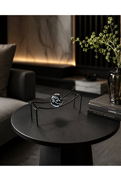 Rivelsa Home Metal Siyah Gondol Model Dekoratif Masaüstü, Ünite, Sehpa Üstü A...