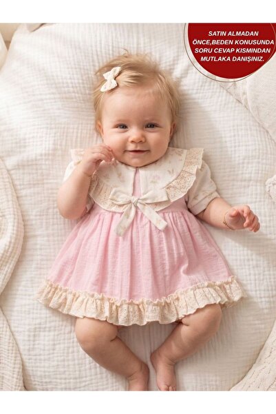 aysskids Nia Vintage Bohemian Scallop Lace Holiday Special Occasion Baby Girl...