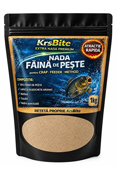 KrsBite Nadă Făină de Pește – 1 kg