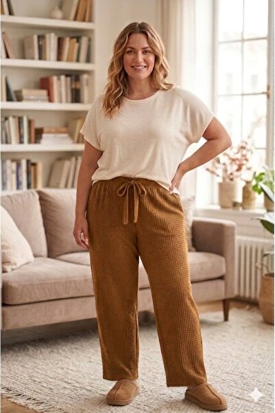 elma abone PANTALONI DE VARĂ PENTRU FEMEI, MĂRIMI MARI, CU TALIE ELASTICĂ