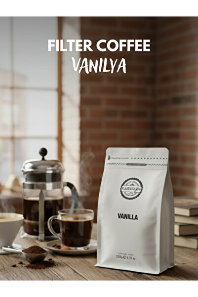 KAHVELOG Filtre Kahve Vanilya Aromalı 250gr