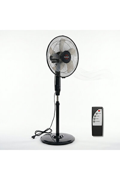 OEM Ventilator cu Picior GUOGUO 45W, 6 trepte de viteza, Telecomanda, Oscilaț...