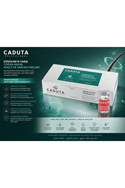 CADUTA PROFESSIONAL Dökülme Önleyici ve Canlandırıcı Losyon Set