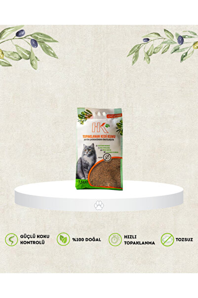 HK Cat Litter | Zeytin Çekirdeğinden Üretilen Aktif Karbonlu %100 Doğal Kedi ...