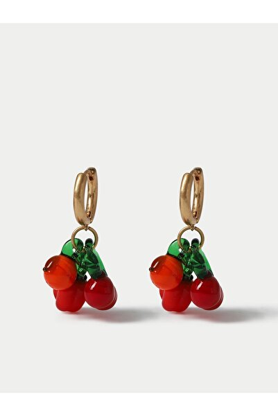 Marks & Spencer Cam Meyve Figürlü Sallantılı Küpe