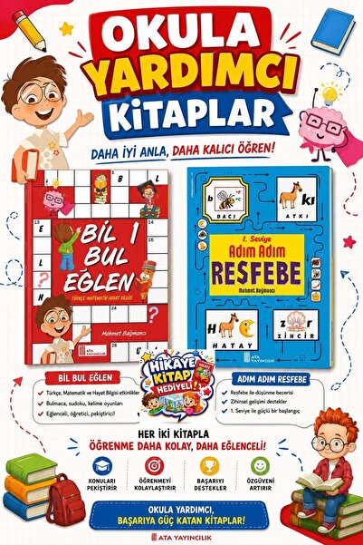 Ata Yayıncılık Ata 1st Class Resfebe + ابحث عن المرح
