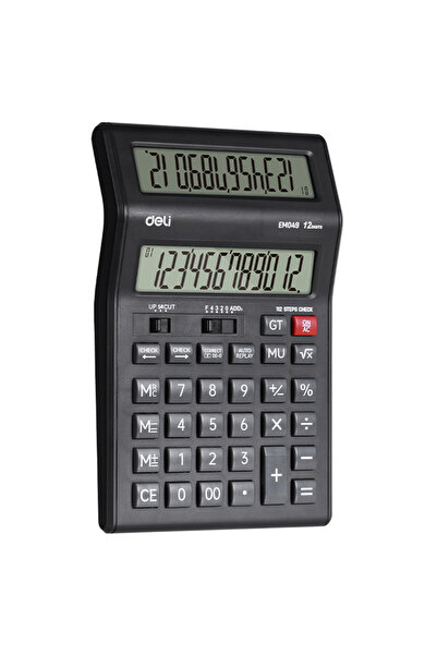 Deli CALCULATOR DE BIROU CU AFIȘAJ CU 12 CIFRE DUBLU M049